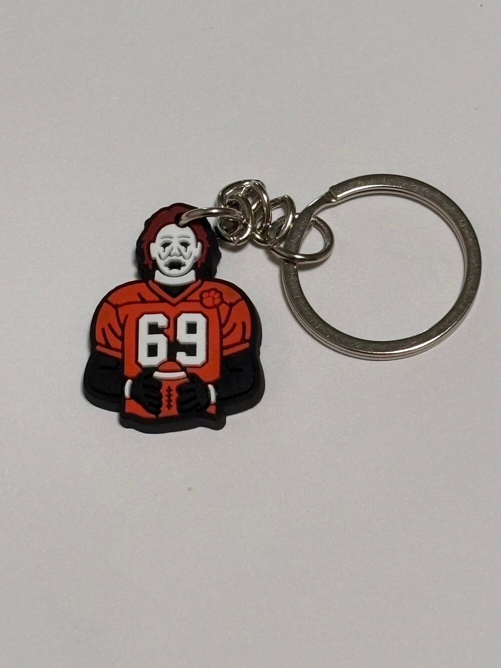 Horror Keychain Football Key Ring Chain Wallet Bag Backpack